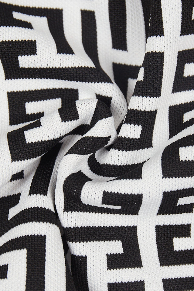 Jacquard Bandage Mini Dress | Dress In Beauty