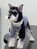 Colorblock dog fleece pullover - View 6 | WEUXS