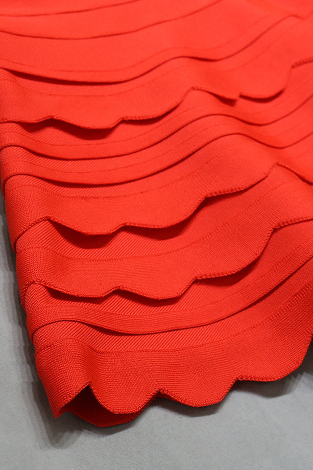 Violeta Layered A-Line Bodycon Dress | Dress In Beauty