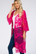 Hollow Out Lace Kimono Cover Up | Dress In Beauty