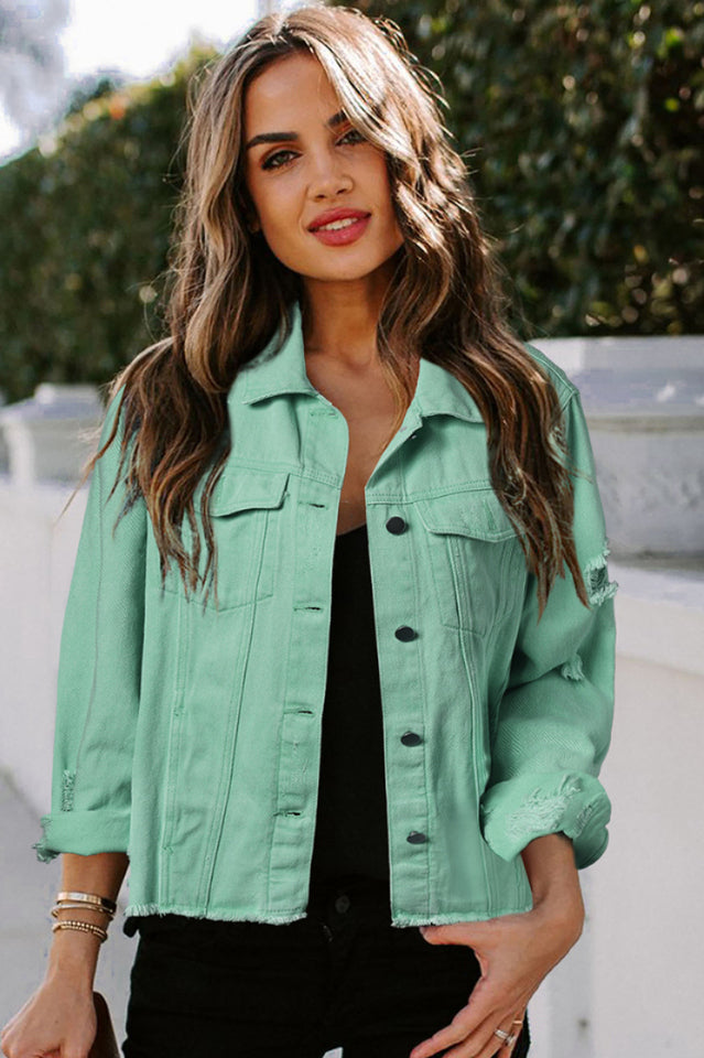 Basic Denim Jacket | Dress In Beauty