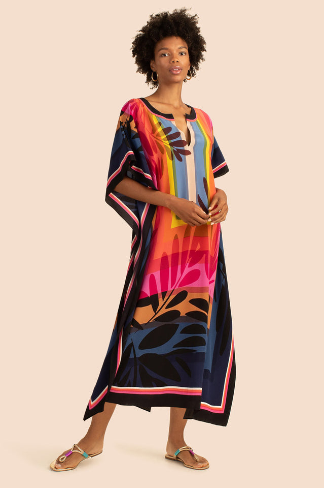 Oversize V-Neck Kaftan | Dress In Beauty