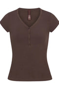 New Vintage Henley T-Shirt | Dress In Beauty