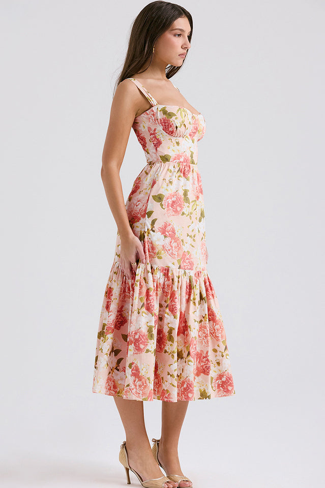 Elia Floral Midi Sundress | Dress In Beauty