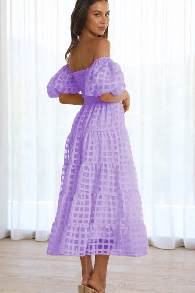 A-line midi dress - View 24 | WEUXS