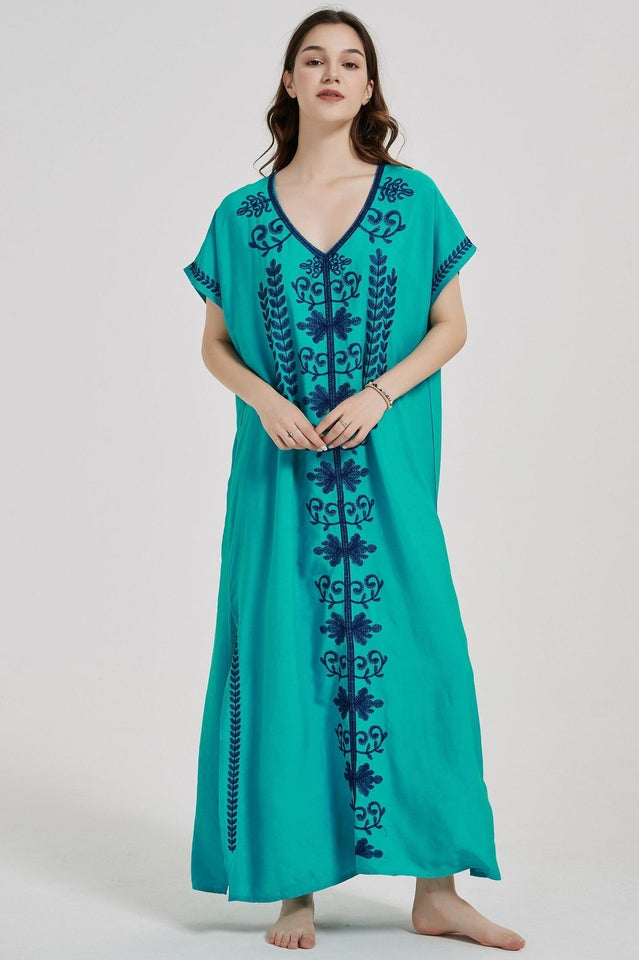 Boho Print Slit Dress | Dress In Beauty