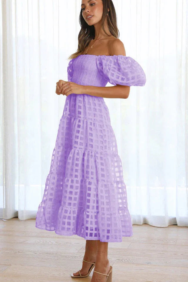A-line midi dress - View 25 | WEUXS