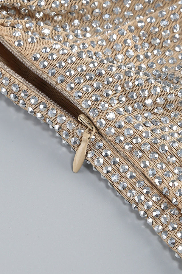 Strapless Floral Studded Dress | Dress In Beauty