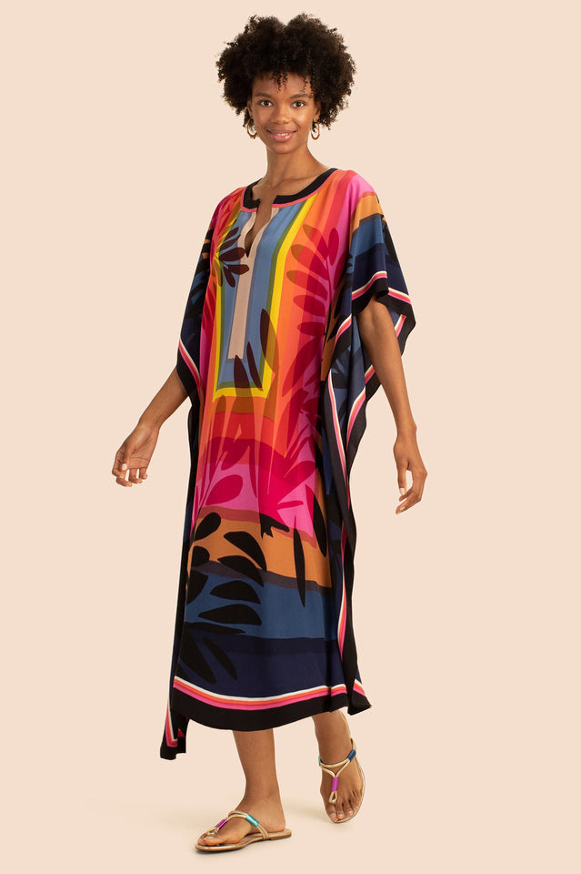 Oversize V-Neck Kaftan | Dress In Beauty