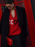Retro Red CCCP Varsity Sweater - View 6 | WEUXS