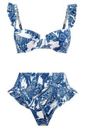 Ruffled Push Up Bikini Set | Dress In Beauty