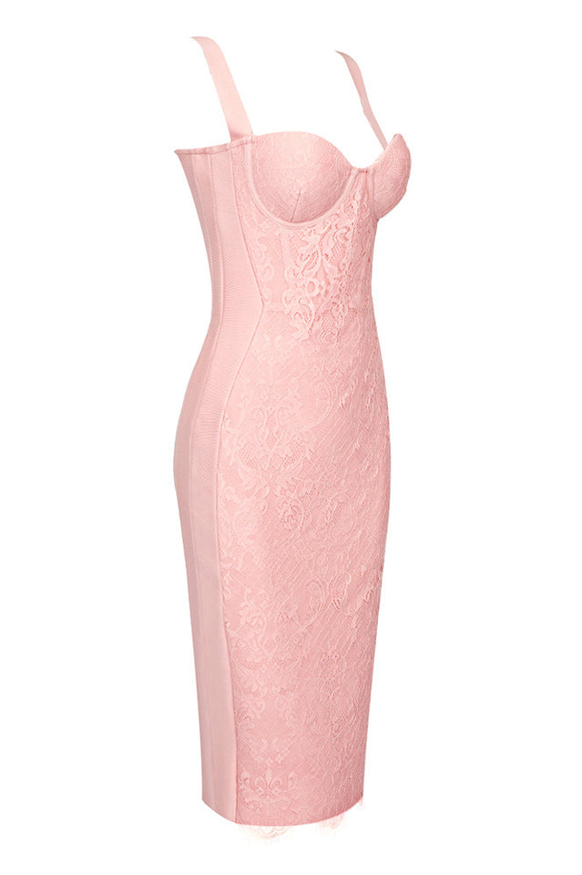 Poem Sling Dress With Lace | Dress In Beauty