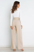 All-Matching Belted Wide-Leg Trouser | Dress In Beauty