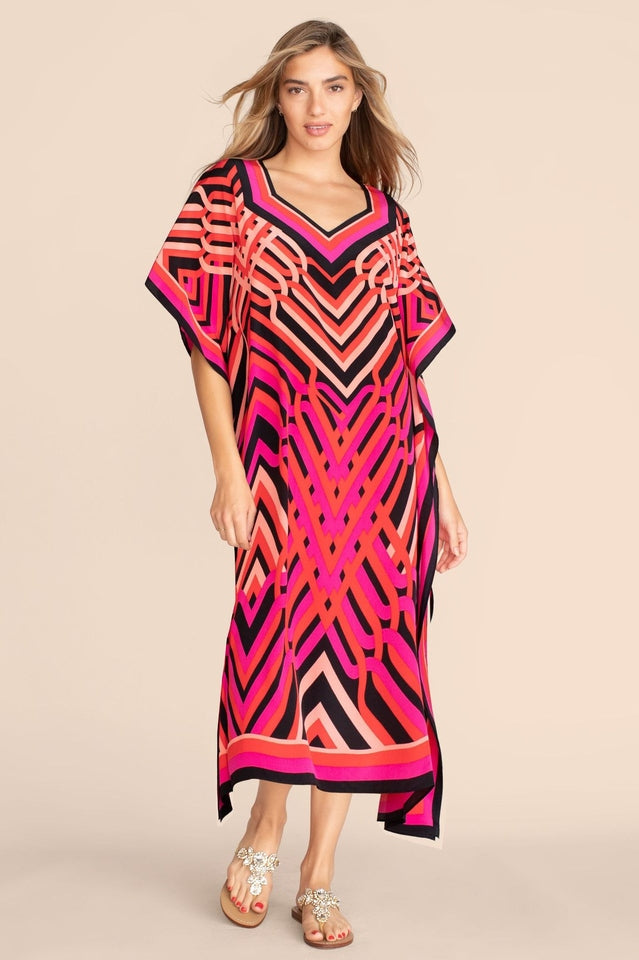 Oversize V-Neck Kaftan | Dress In Beauty