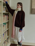 Ombre wool blend scarf - View 6 | WEUXS
