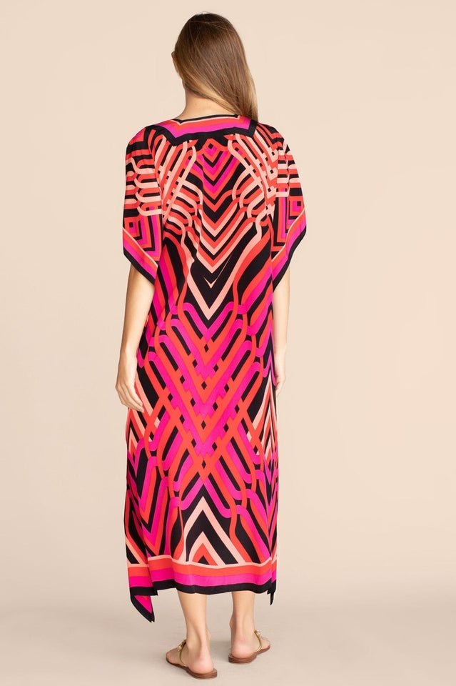 Oversize V-Neck Kaftan | Dress In Beauty