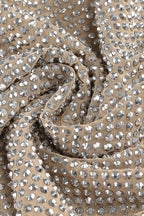 Strapless Floral Sequin Mini Dress - View 11 | WEUXS