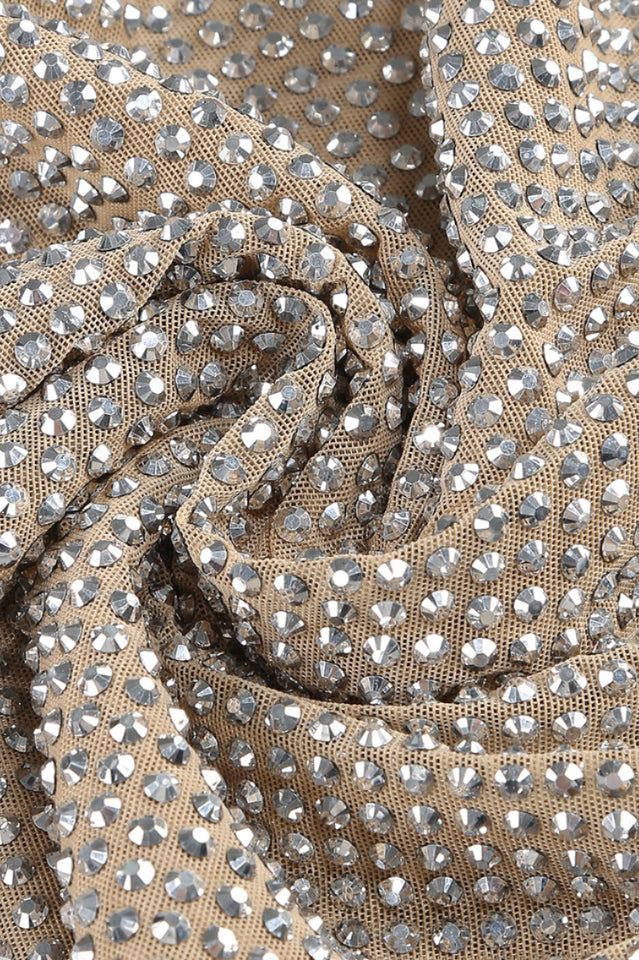 Strapless Floral Studded Dress | Dress In Beauty