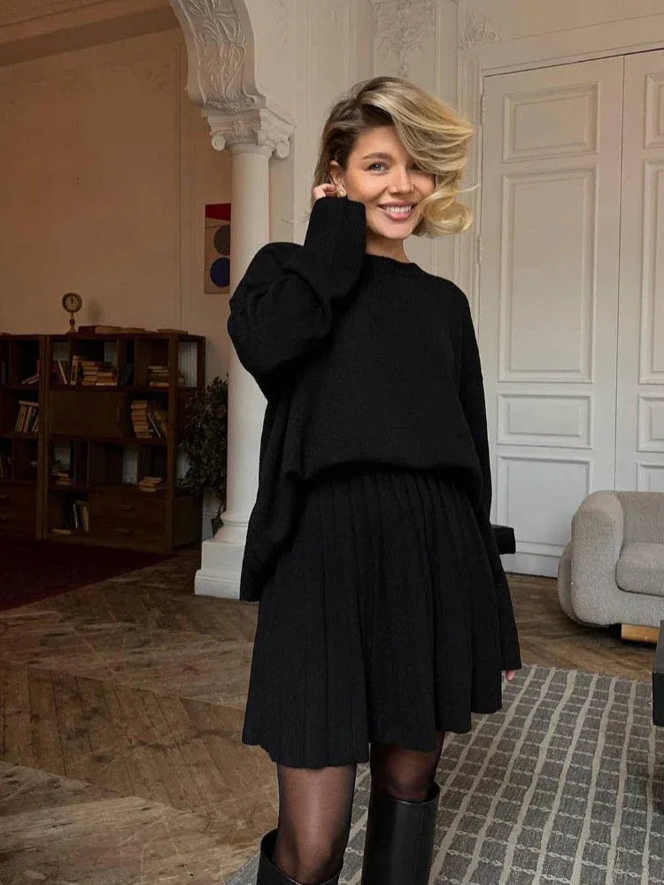 The Aspen Aesthetic Knitted Set - WEUXS