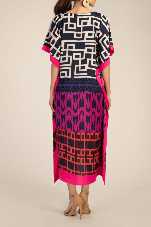 Oversize V-Neck Kaftan | Dress In Beauty