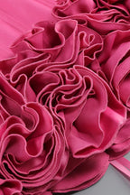 Elegant strapless rosette mini dress - View 27 | WEUXS