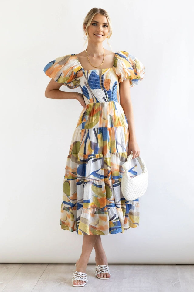 Flossy Midi Dress | Dress In Beauty