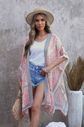 Seaside Resort Cardigan Printed Pompom Kimono | Dress In Beauty