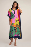 Oversize V-Neck Kaftan | Dress In Beauty