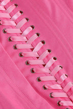 Elegant strapless rosette mini dress - View 28 | WEUXS
