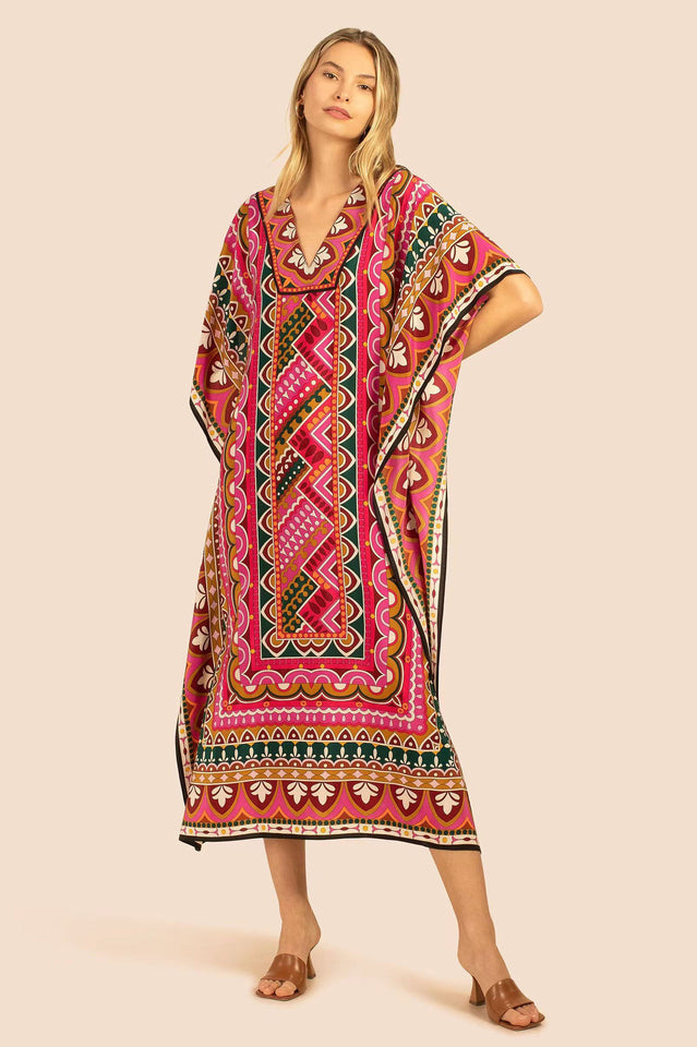 Oversize V-Neck Kaftan | Dress In Beauty