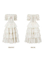 Cotton Corset Dress with Butterfly Bow - View 2 | WEUXS