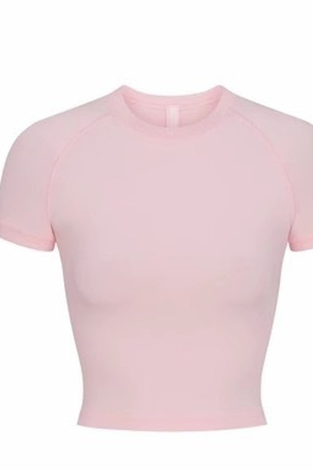 New Vintage Cropped Raglan T-Shirt | Dress In Beauty