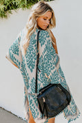 Seaside Resort Cardigan Printed Pompom Kimono | Dress In Beauty