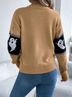 Ghost Cable Knit Sweater - View 14 | WEUXS