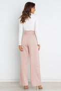 All-Matching Belted Wide-Leg Trouser | Dress In Beauty