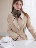Knit Cross Scarf - View 22 | WEUXS