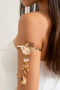 Floral Tassel Arm Cuff | Dress In Beauty