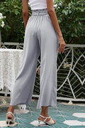 Basic Wide Leg Pants With Belt | Dress In Beauty