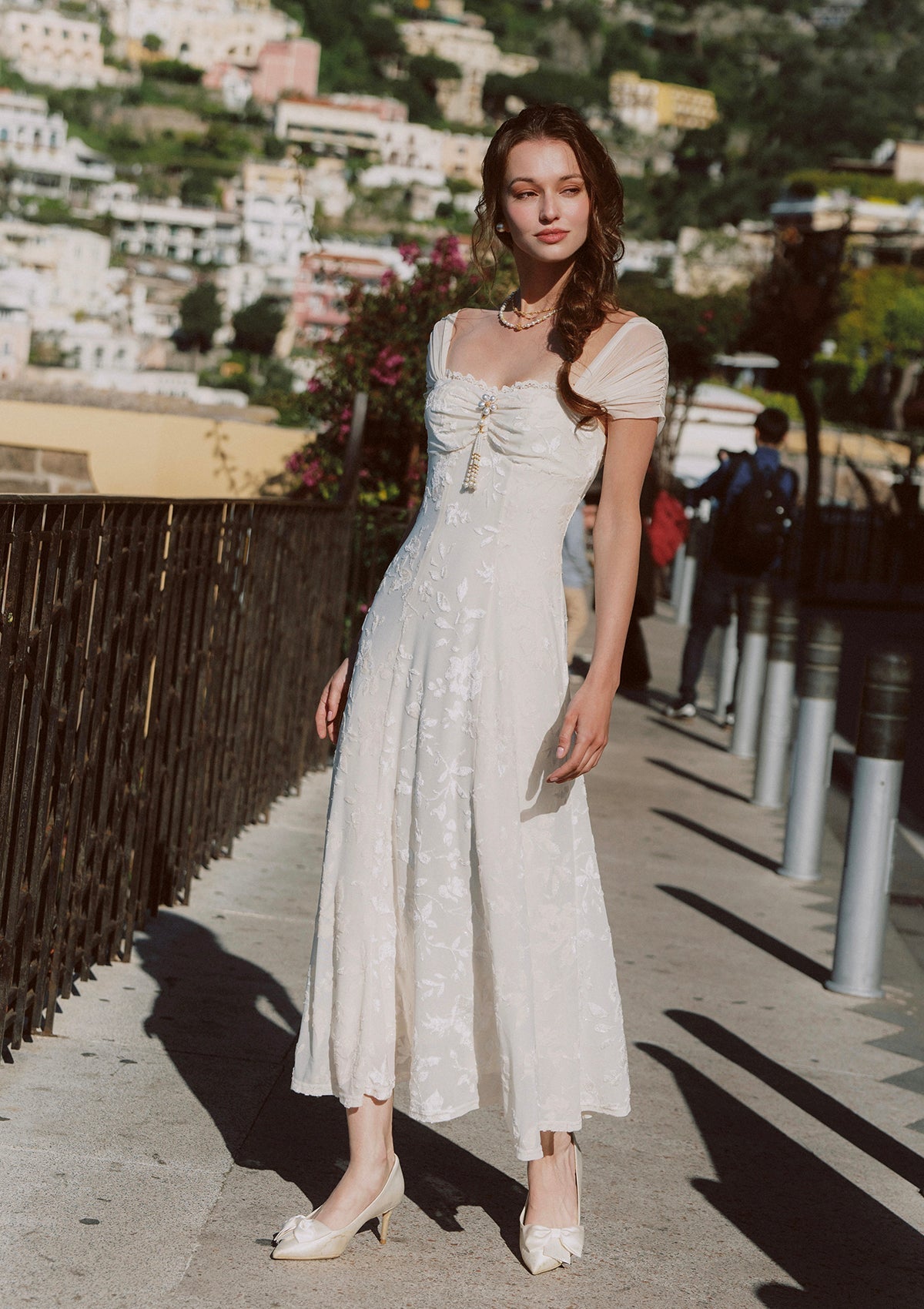 Maxi Fit and Flare Dress - View 7 | WEUXS