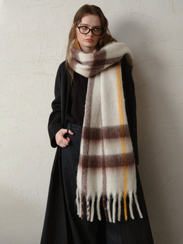 Super Long Striped Blanket Scarf
