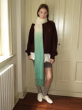 Ombre wool blend scarf - View 13 | WEUXS