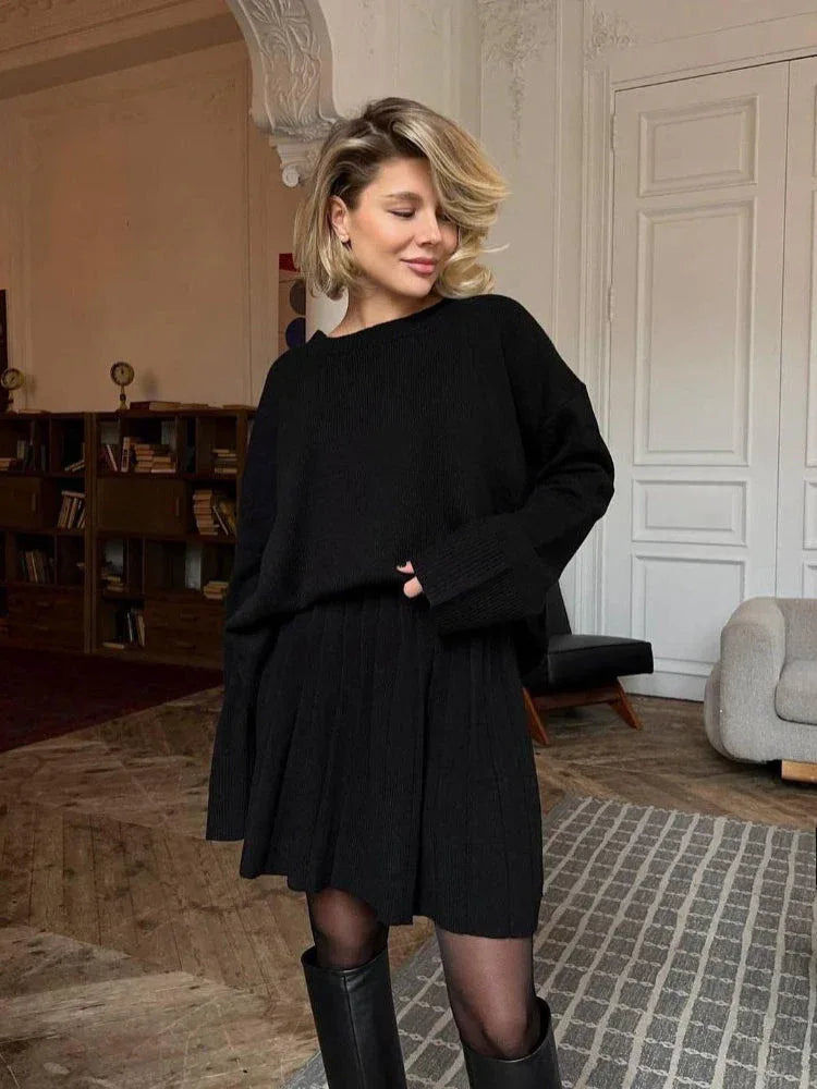 The Aspen Aesthetic Knitted Set - WEUXS