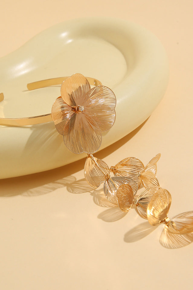 Floral Tassel Arm Cuff | Dress In Beauty