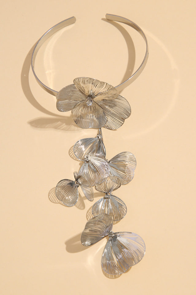 Floral Tassel Arm Cuff | Dress In Beauty