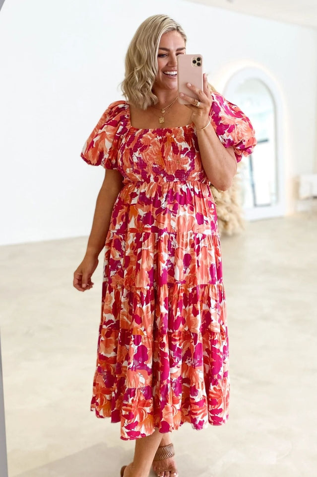 Flossy Midi Dress | Dress In Beauty