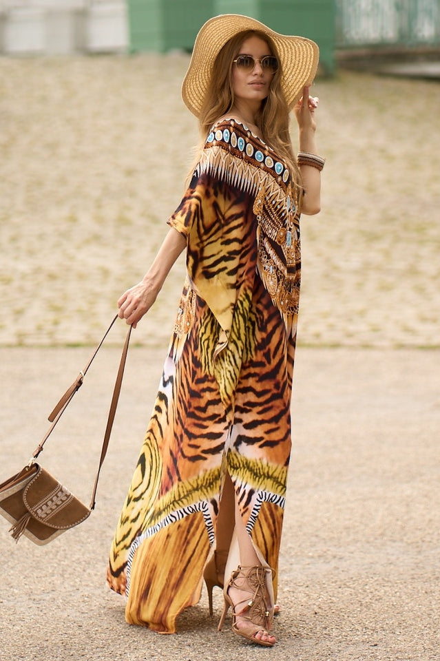 Tie Dye Cover Up Dress (11 Colors) | Dress In Beauty