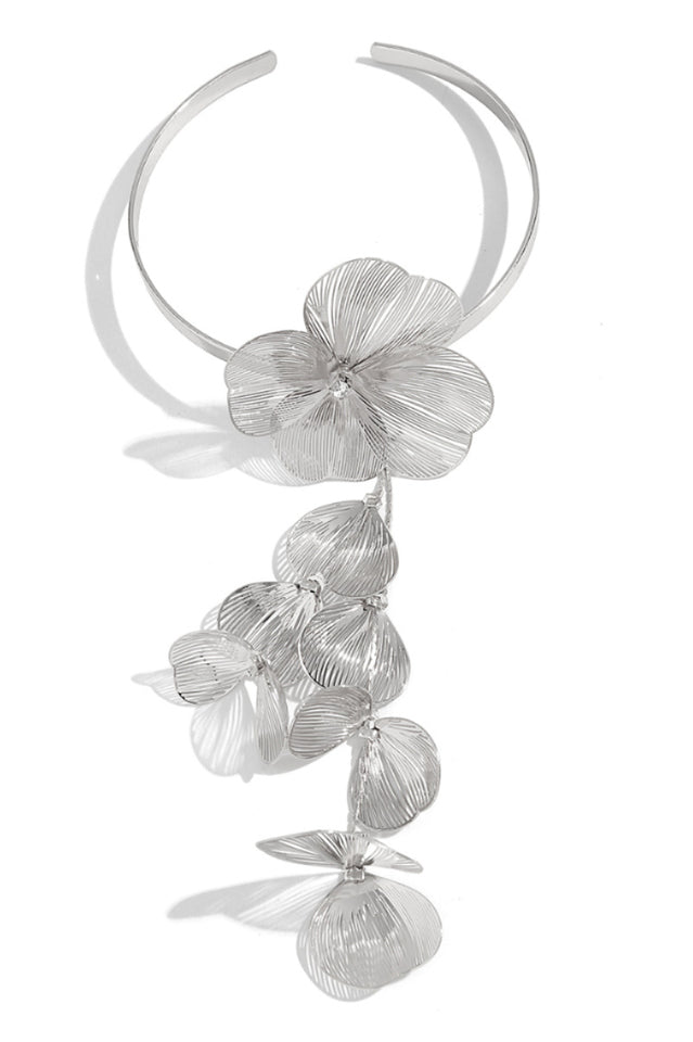 Floral Tassel Arm Cuff | Dress In Beauty