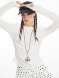 Slim Fit Long Sleeve Crewneck Tee - View 11 | WEUXS