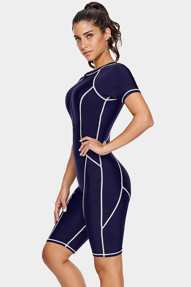 Sun Protection One Piece Swimsuit | Dress In Beauty