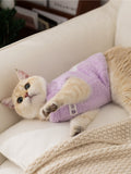 Soft plush cat sweater vest - View 7 | WEUXS